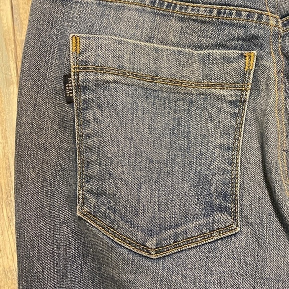 PS Parker Smith Womens Slim Fit Raw Hem Jeans In medium Wash | Size 26 - Picture 12 of 15